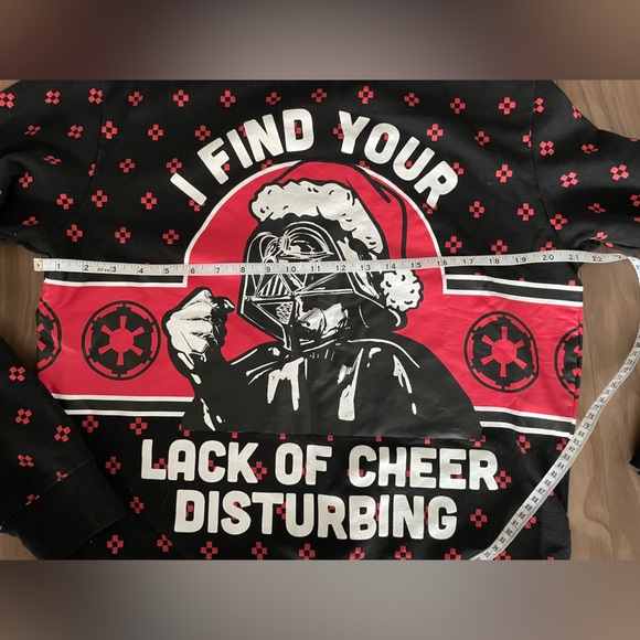 Star Wars TM - I Find Your Lack of Cheer Disturbing Sweatshirt - Picture 5 of 8